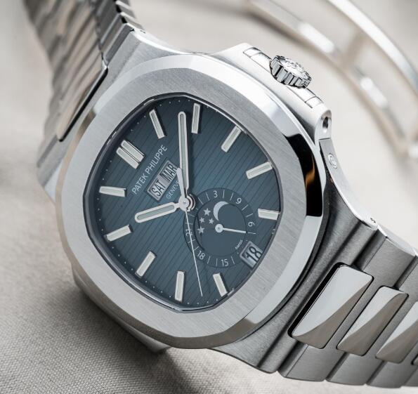 Replica Watch Patek Philippe Nautilus Annual Calendar steel 5726/1A-014